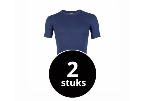 Beeren Heren T-Shirt M3000 Donkerblauw 2-Pack