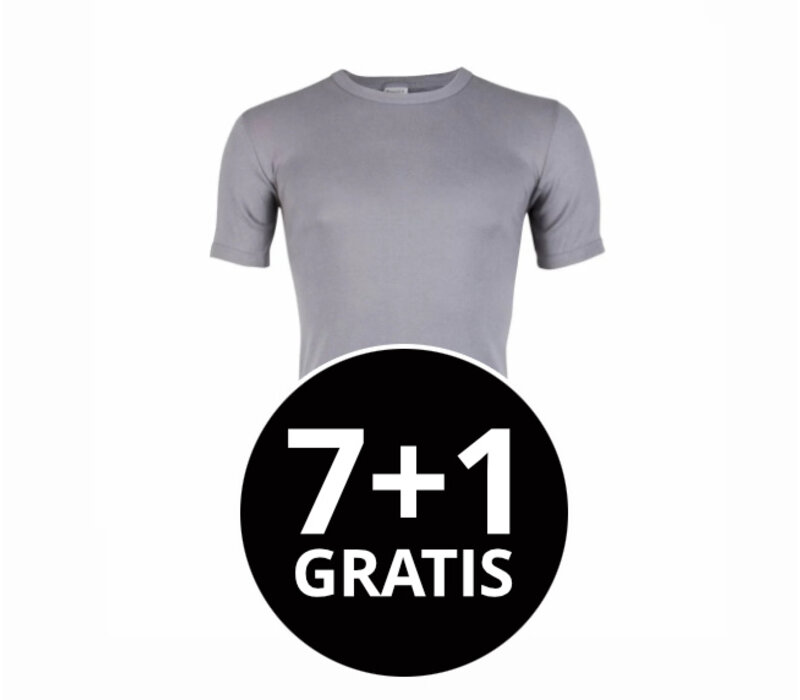 heren T-shirt M3000 grijs voordeelpack