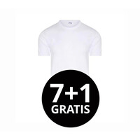 heren T-shirt M3400 wit voordeelpack