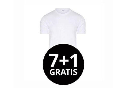 Beeren Heren T-Shirt M3400 Wit voordeelpack