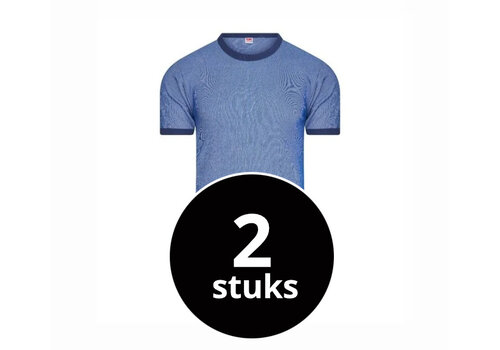 Beeren Heren T-Shirt M2000 Marine 2-Pack