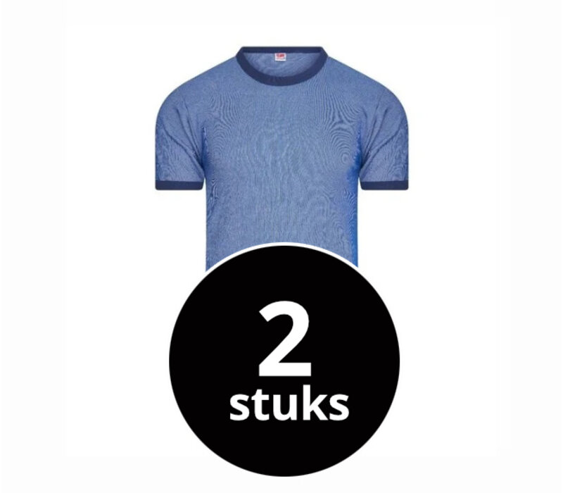 Heren T-Shirt M2000 Marine 2-Pack