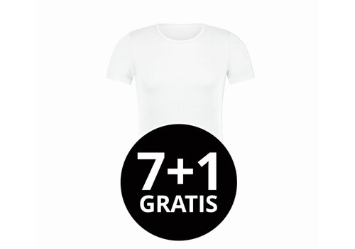 Beeren Heren T-Shirt Extra Lang Green Comfort Wit voordeelpack