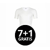 Beeren Heren V-Hals T-Shirt Extra Lang M3000 Wit voordeelpack