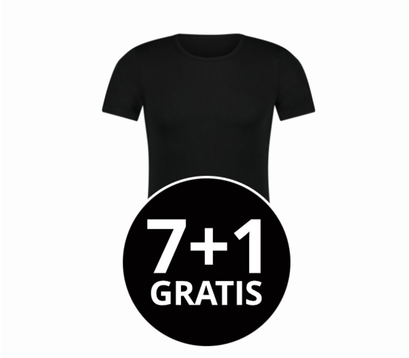 Beeren Heren T-Shirt Extra Lang Green Comfort Zwart voordeelpack
