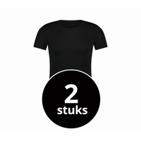 Beeren Heren T-Shirt Extra Lang Green Comfort Zwart 2-Pack