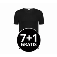 Beeren Heren T-Shirt Extra Lang Green Comfort V-Hals Zwart Voordeelpack