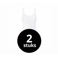 dames hemd carola wit 2-Pack