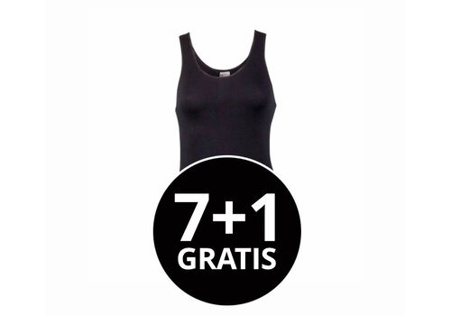 Beeren dames comfort feeling hemd zwart voordeelpack