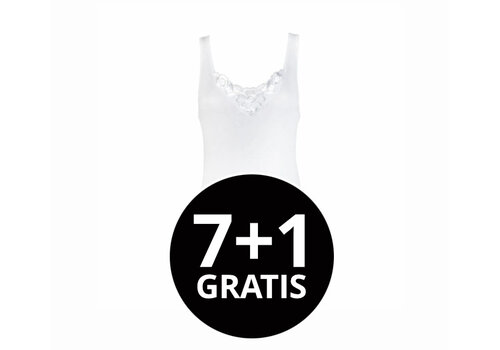 Beeren Dames Hemd Viola Wit voordeelpack