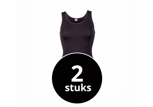 Beeren Dames Hemd Elegance Zwart 2-Pack