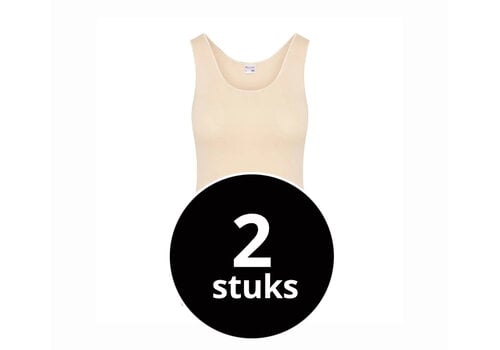 Beeren Dames Comfort Feeling Hemd Beige 2-Pack