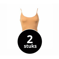 dames top beeren young huidskleur 2-Pack