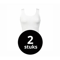 dames hemd beeren young  wit 2-Pack