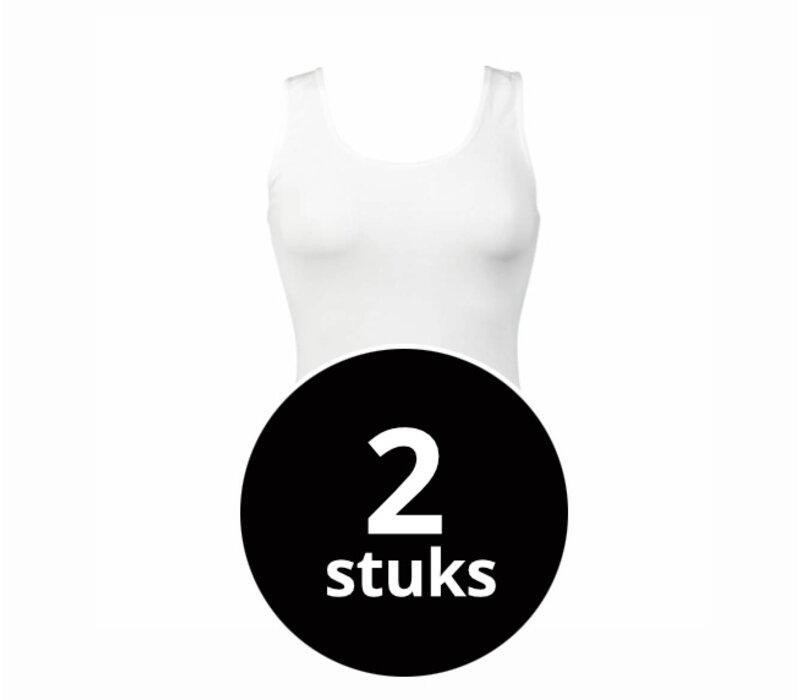 dames hemd beeren young  wit 2-Pack