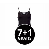 dames top comfort feeling zwart voordeelpack