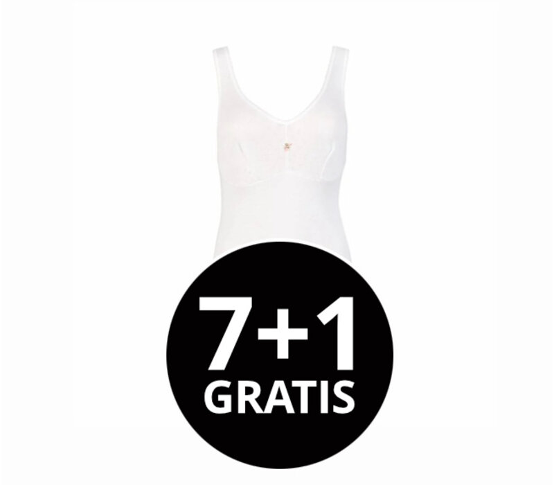 dames hemd jacqueline wit voordeelpack