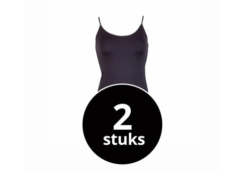 Beeren Dames Top Elegance Zwart 2-Pack