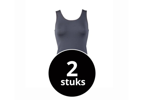 Beeren Dames Hemd Elegance Grijs 2-Pack