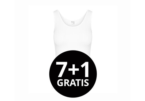 Beeren Dames Hemd Basic Wit Voordeelpack