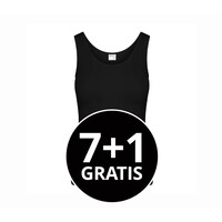 Beeren Dames Hemd Basic Zwart Voordeelpack