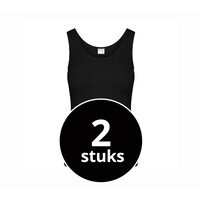Beeren Dames Hemd Basic Zwart 2-Pack
