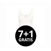 Beeren Dames Comfort Feeling Hemd Wit Met Kant Voordeelpack