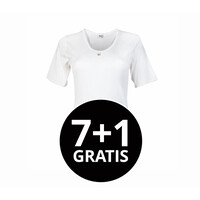 dames T-shirt M3000 wit voordeelpack