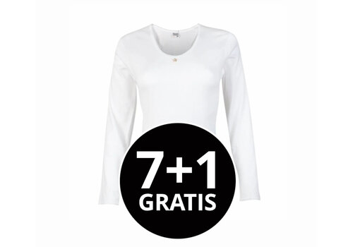 Beeren Dames Shirt Lange Mouw M3000 voordeelpack