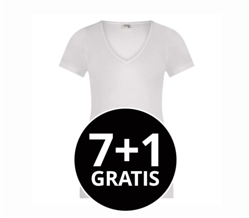Beeren Dames T-Shirt M3000 V-Hals Voordeelpack