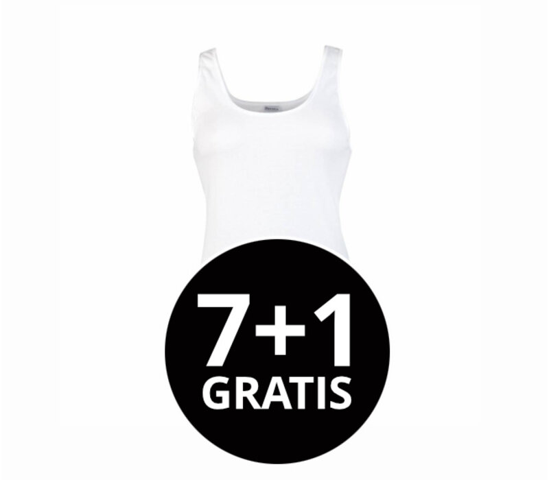 dames hemd madonna wit voordeelpack