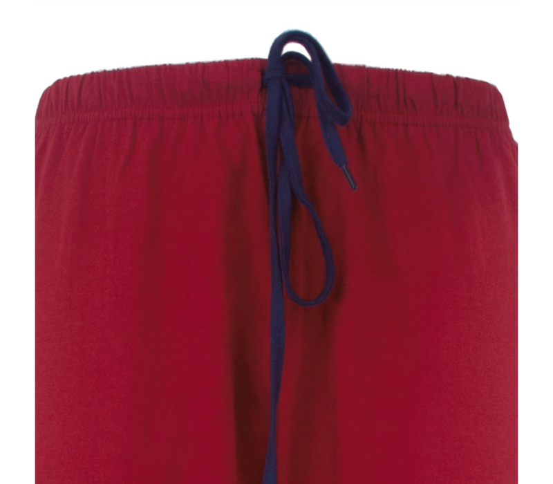 Irresistible Dames Pyjama Streep Blauw Rood