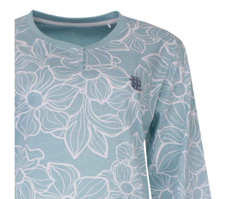 Tenderness Dames Pyjama  Lichtblauw