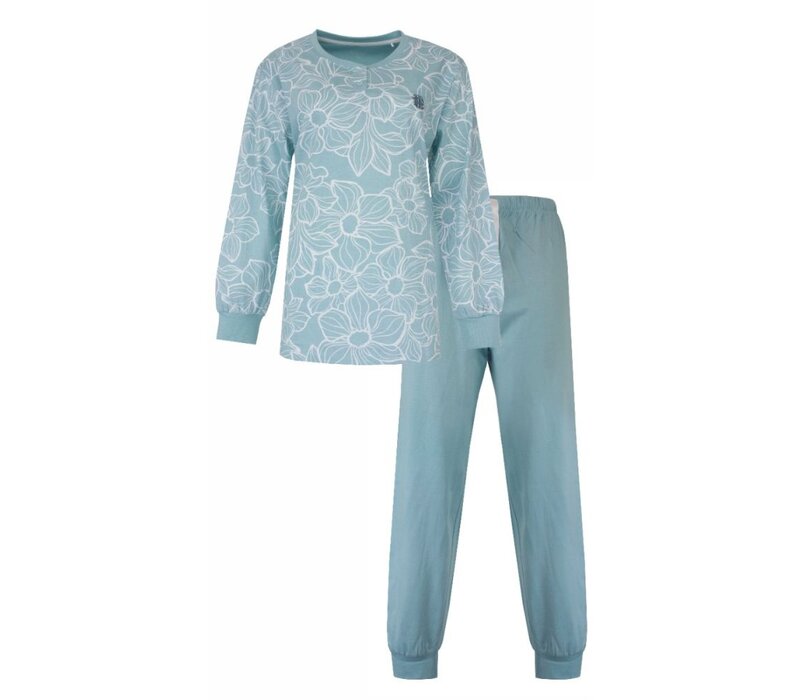 Tenderness Dames Pyjama  Lichtblauw