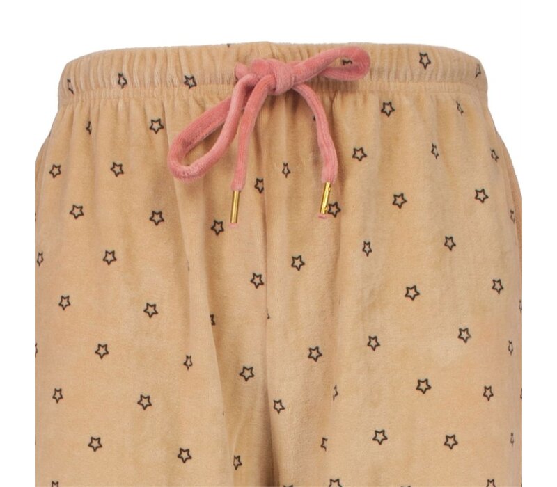 Irresistible Dames Pyjama Velours Roze