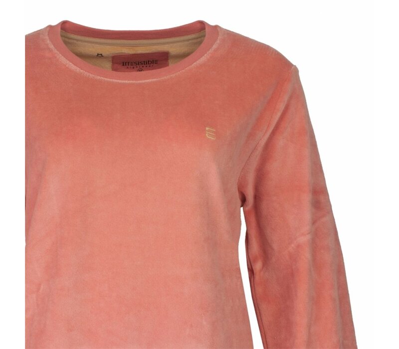 Irresistible Dames Pyjama Velours Roze