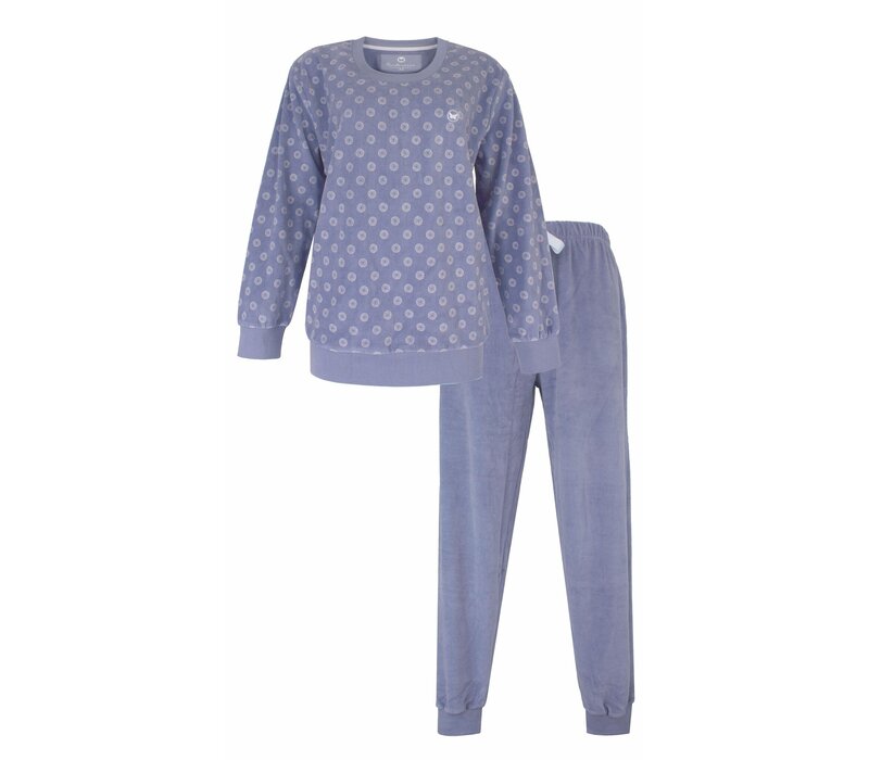 Tenderness Dames Pyjama Velours Lila