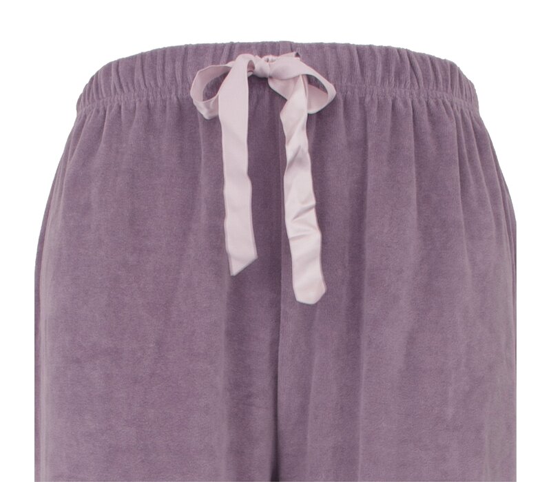 Tenderness Dames Pyjama Velours Paars