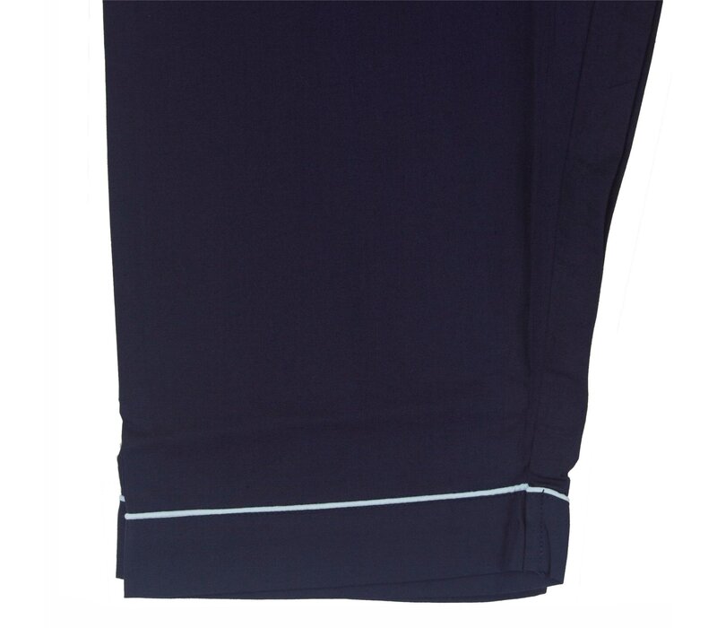 Paul Hopkins Heren Pyjama Geweven Groen Blauw