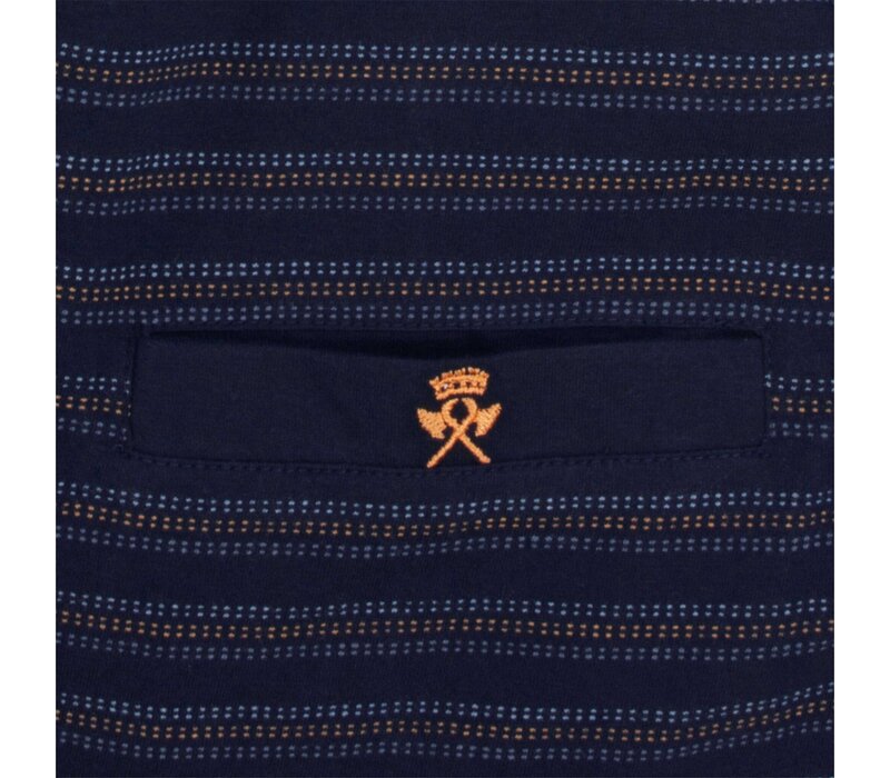 Paul Hopkins Heren Pyjama Donker Blauw