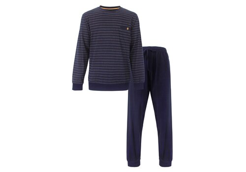 Paul Hopkins Paul Hopkins Heren Pyjama Donker Blauw