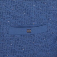 MEQ Heren Pyjama V-hals Lange Mouw Blauw