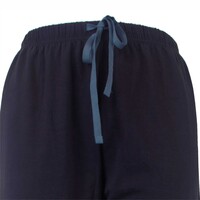 MEQ Heren Pyjama Lange Mouw Blauw
