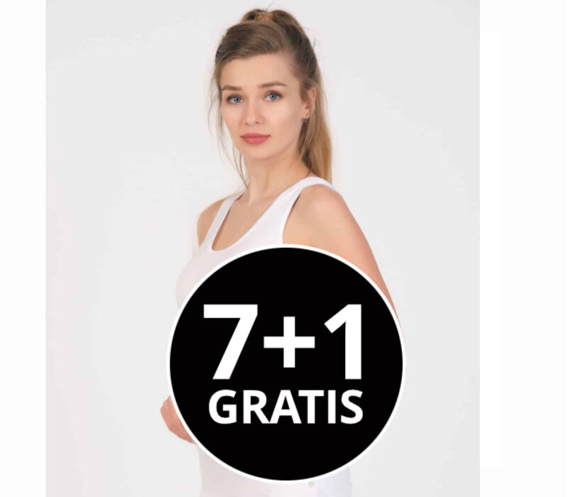 Maxx Owen Dames Hemd Bamboe Wit Voordeelpack