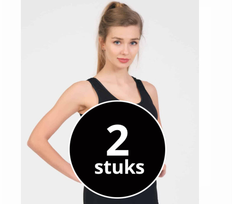 Maxx Owen Dames Hemd Bamboe Zwart 2-Pack