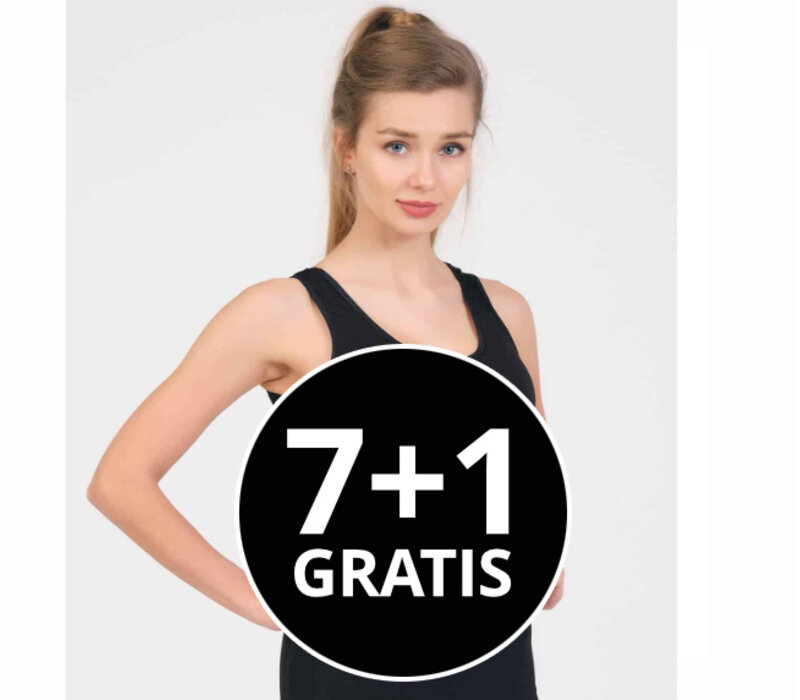 Maxx Owen Dames Hemd Bamboe Zwart Voordeelpack