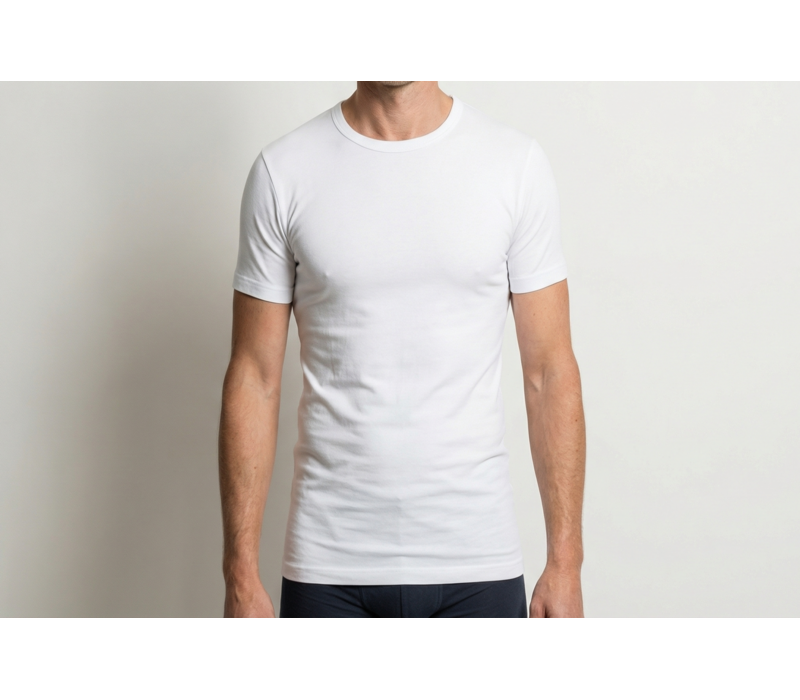 Beeren Heren T-Shirt Extra Lang M3000 Wit Mega voordeelpack