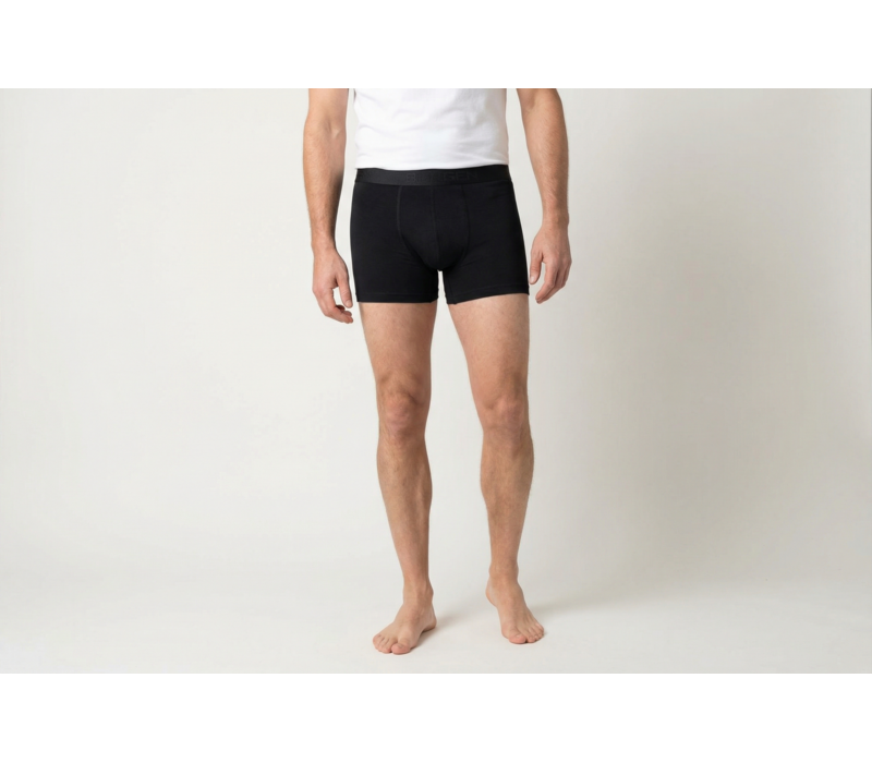 heren boxershort rolf zwart 2-Pack