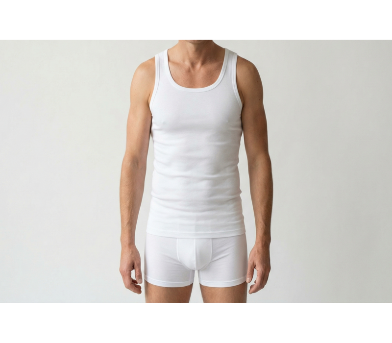 Beeren Heren Singlet M3000 Wit Mega voordeelpack