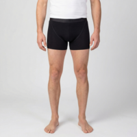 heren boxershort beeren young zwart 2-Pack